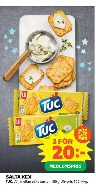 Coop Salta kex erbjuda