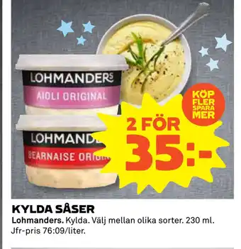 Coop Kylda såser erbjuda