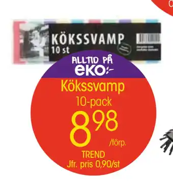 EKO Kökssvamp erbjuda