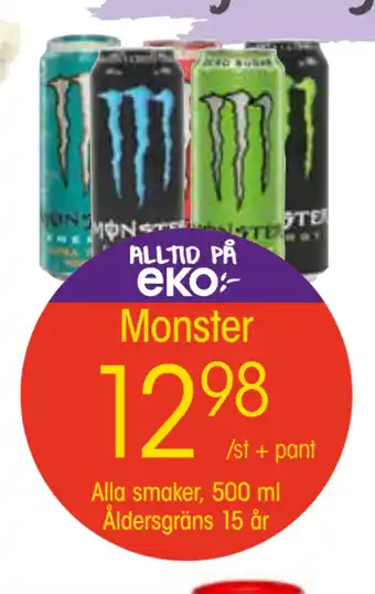 EKO Monster erbjuda