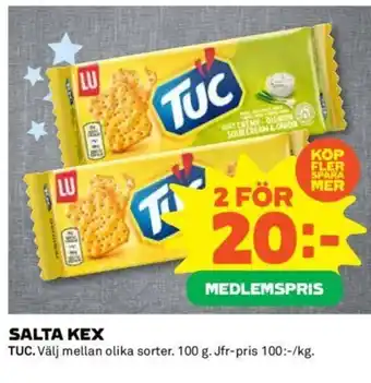 Coop SALTA KEX TUC. erbjuda