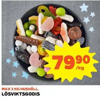 Coop LÖSVIKTSGODIS erbjuda