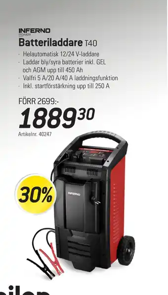 thansen Batteriladdare erbjuda