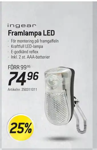 Framlampa led