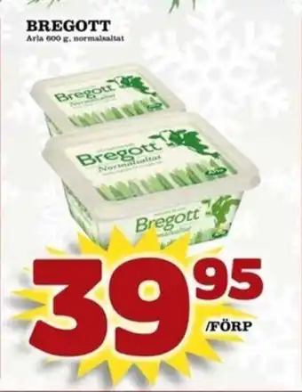 Matdax BREGOTT Arla 600 g. normalsaltat erbjuda