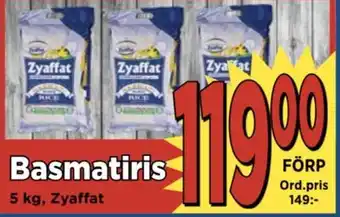 Supergrossen Basmatiris erbjuda