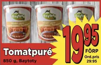 Supergrossen Tomatpuré erbjuda