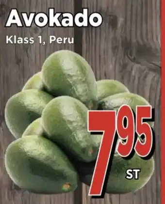 Supergrossen Avokado erbjuda