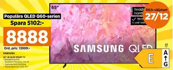 Power 65" 4K QLED SMART TV erbjuda