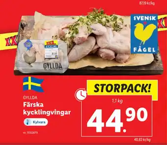 Lidl Färska kycklingvingar erbjuda