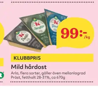 Hemköp Arla grevé erbjuda
