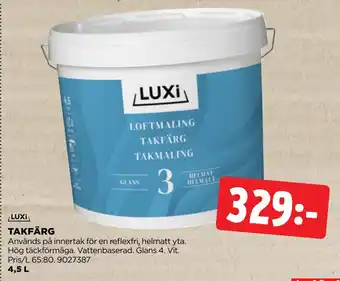 Jem&Fix Takfärg erbjuda