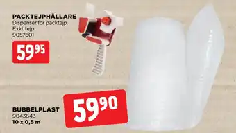 Jem&Fix Bubbelplast erbjuda
