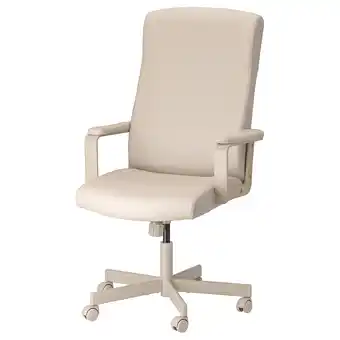 IKEA Millberget skrivbordsstol, murum beige erbjuda