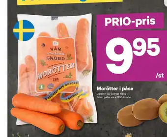 City Gross Morötter i påse erbjuda