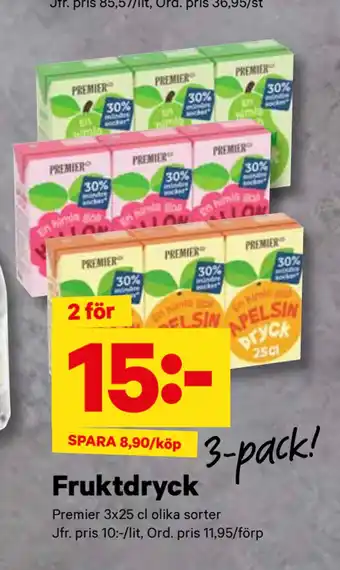 City Gross Fruktdryck erbjuda