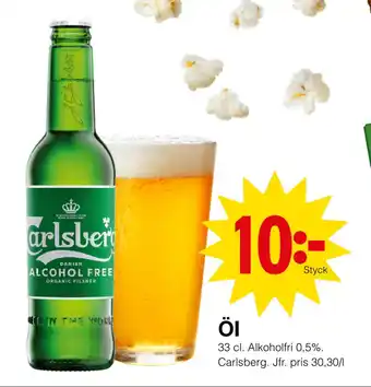 Matöppet Öl erbjuda