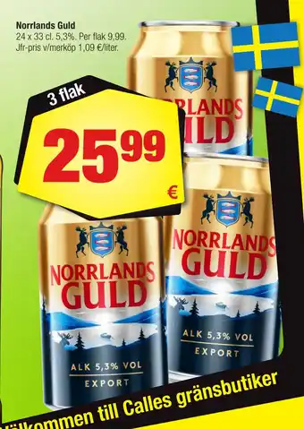 Calle Norrlands guld erbjuda