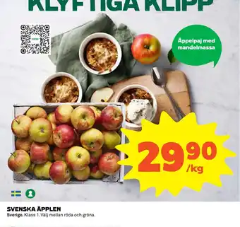Coop Svenska äpplen erbjuda