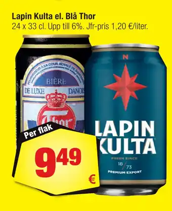 Calle Lapin kulta el. blå thor erbjuda