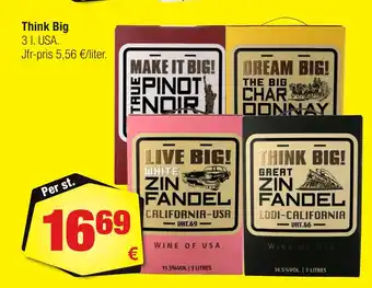 Calle Think big erbjuda