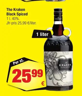 Calle The kraken black spiced erbjuda