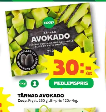 Coop Tärnad avokado erbjuda
