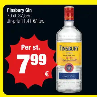 Calle Finsbury gin erbjuda