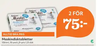 Hemköp Maskindisktabletter erbjuda