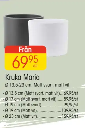 EKO Kruka maria erbjuda