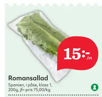 Hemköp Romansallad erbjuda