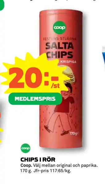 Chips i rör