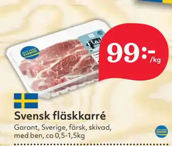 Hemköp Svensk fläskkarré erbjuda