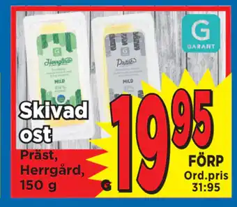 Supergrossen Skivad ost erbjuda