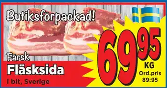 Supergrossen Fläsksida erbjuda