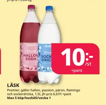 Tempo Läsk erbjuda