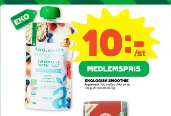 Coop Forum Ekologisk smoothie erbjuda