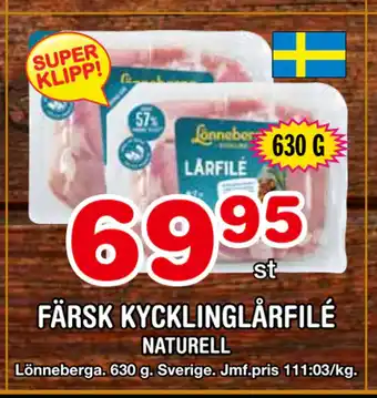 Nya Pulsen Färsk kycklinglårfilé erbjuda