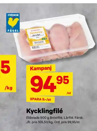 minmatbutik Kycklingfilé erbjuda