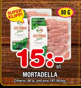 Nya Pulsen Mortadella erbjuda