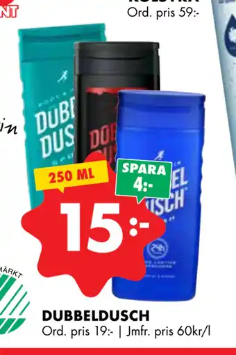 ÖoB Dubbeldusch erbjuda