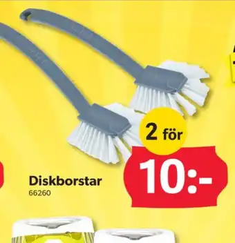 DollarStore Diskborste erbjuda