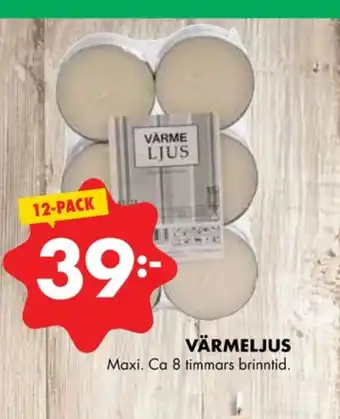 ÖoB Sodastream värmeljus erbjuda