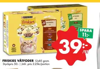 ÖoB Friskies kattmat erbjuda