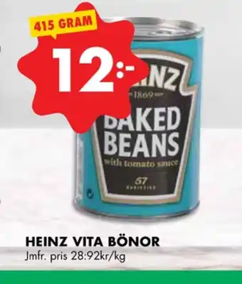 ÖoB Heinz bönor erbjuda