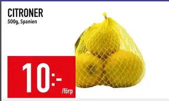 Matdax Citroner erbjuda