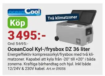 Erlandsons Brygga Oceancool kyl-/frysbox dz 36 liter erbjuda