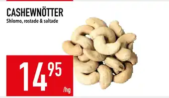 Matdax Cashewnötter erbjuda