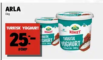 MatArket Turkisk yoghurt erbjuda