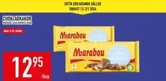 Matdax Chokladkakor erbjuda